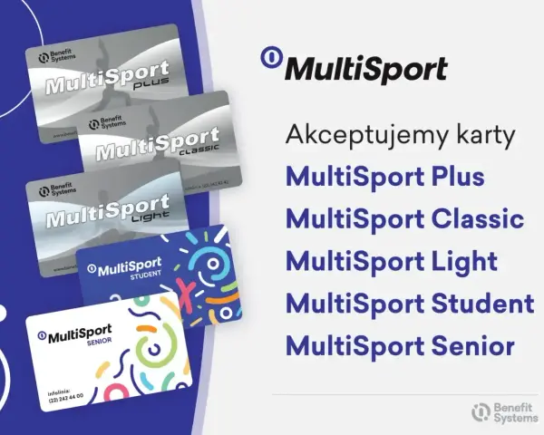 Karty MultiSport Plus, Classic, Light, Student i Senior. Wybierz swoją kartę multisport i zacznij aktywnie spędzać czas!