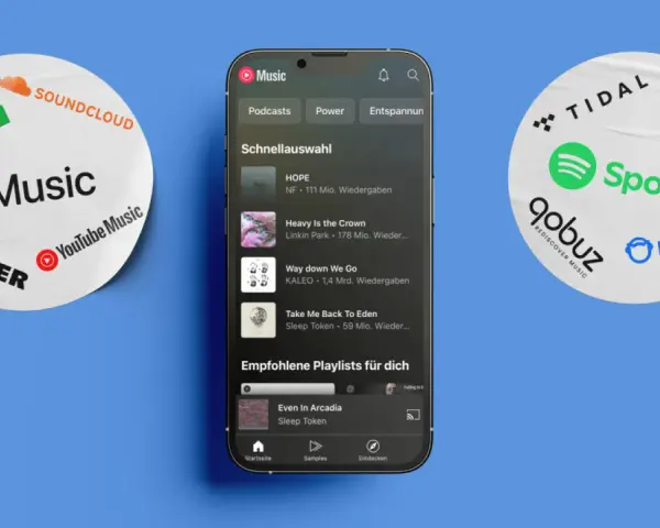 Entdecke neue Musik mit Apple Music, Spotify, Deezer & Co. auf deinem Smartphone.