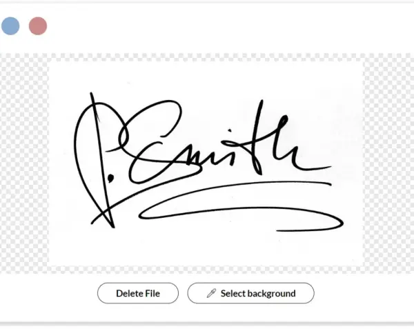 Signature de P. Smith, une œuvre qui semble avoir une patte artistique.