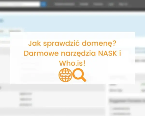Jak sprawdzić, kto jest właścicielem domeny? Darmowe narzędzia NASK i Who.is!