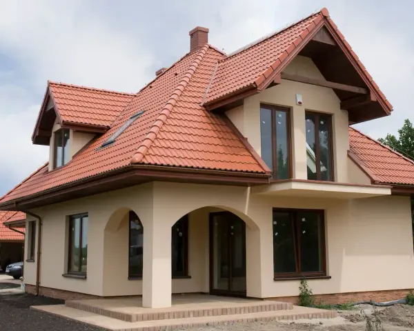 Jaką elewację wybrać do czerwonego dachu, by uniknąć błędów?