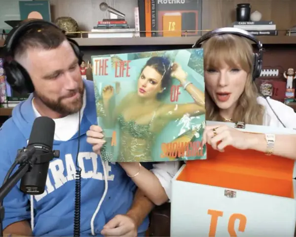 Taylor Swift prezentuje okładkę swojego nowego albumu "The Life of a Showgirl".