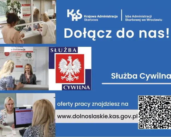 Praca w urzędzie skarbowym: dołącz do Służby Cywilnej! Oferty pracy na dolnoslaskie.kas.gov.pl.
