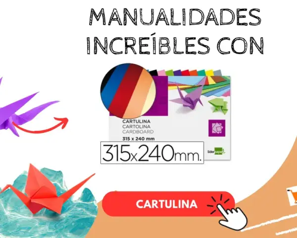 Origami de animales y grullas, ideas para decorar una cartulina. Paquete de cartulinas de colores.