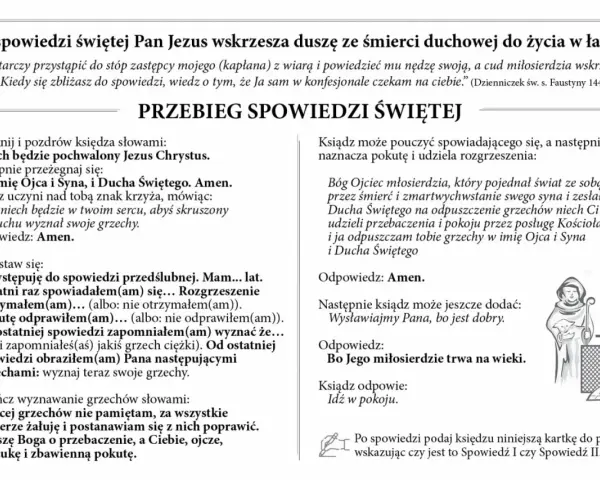 Instrukcja do spowiedzi przedślubnej: jak wyznać grzechy, przyjąć rozgrzeszenie i pokutę.