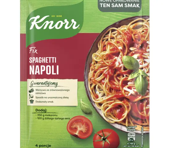 Knorr do spaghetti: Skład, przepisy i domowa alternatywa?