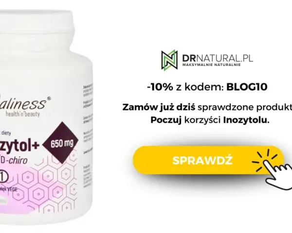 Suplement diety Inozytol+ 650 mg od Aliness. Wsparcie w odchudzaniu i poprawie samopoczucia. Zamów z kodem BLOG10.