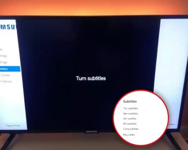 Jak wyłączyć napisy dla niesłyszących w telewizorze Samsung?