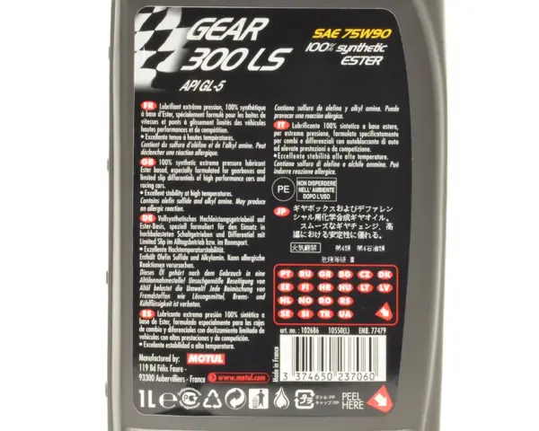 Motul Gear 300 LS 75W-90: Czy warto? Opinie, zastosowanie, cena