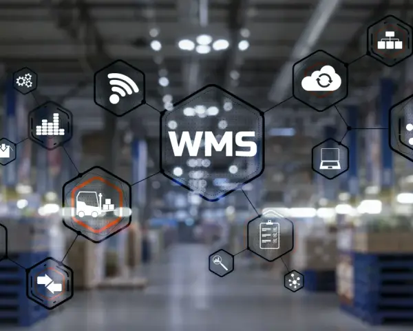 System klasy WMS integruje zarządzanie magazynem, od pracy wózków widłowych po analizę danych i chmurę.