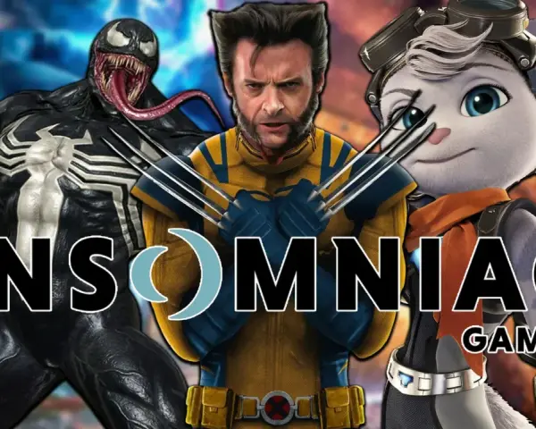 Venom, Wolverine y Ratchet & Clank se unen para celebrar los juegos de Insomniac.