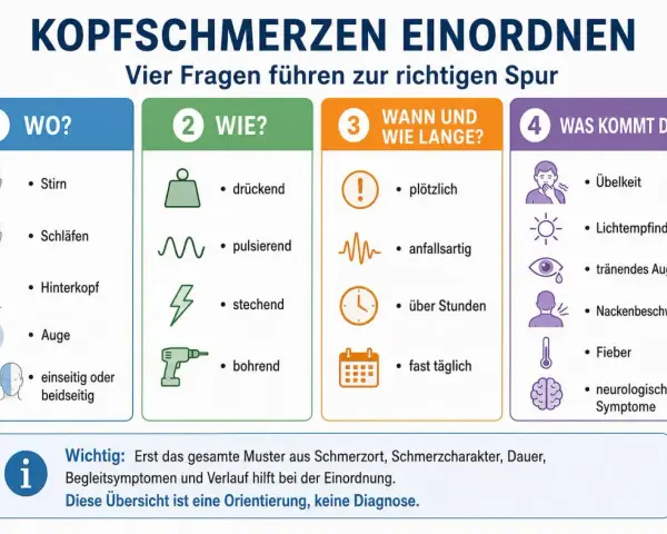 Plötzlicher, bohrender Kopfschmerz, der sich wie ein knall im kopf anfühlt, kann ein Schlaganfall sein. Begleitet von Übelkeit, Lichtempfindlichkeit und neurologischen Symptomen.
