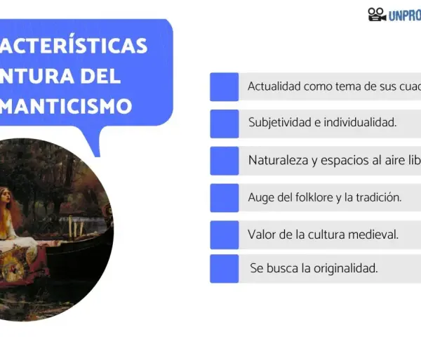 Una mujer pelirroja en un bote, rodeada de naturaleza, representa las características de los cuadros del romanticismo: subjetividad, naturaleza y la cultura medieval.