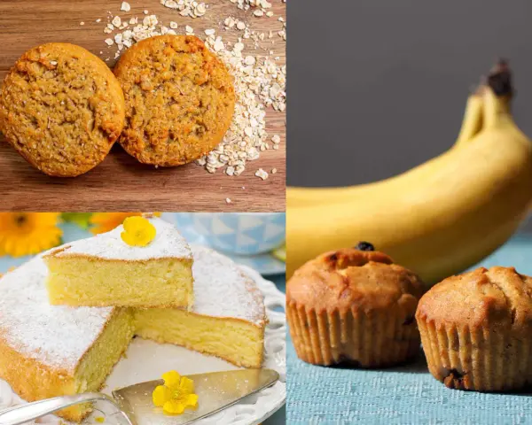Biscotti d'avena, torta soffice e muffin alla banana: un tripudio di dolci senza lattosio per ogni occasione.