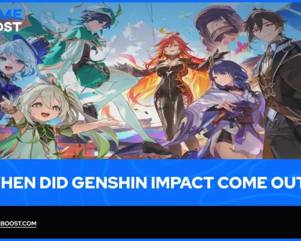 Postać z Genshin Impact, pytanie o datę premiery gry.