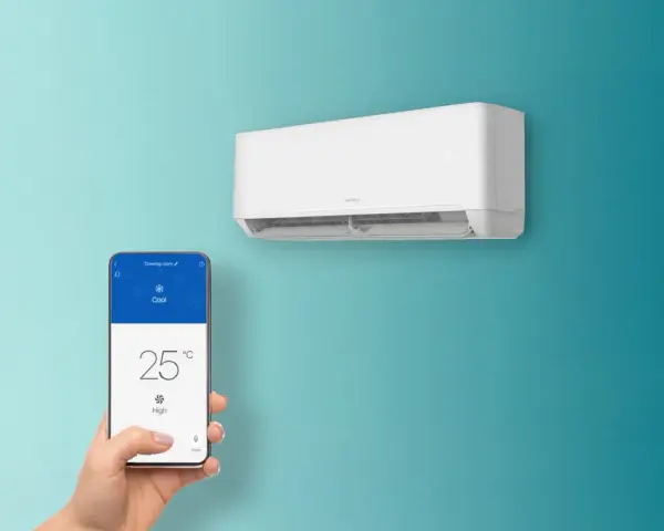 Controla tu aire acondicionado a distancia. Conecta tu aire acondicionado a wifi y ajusta la temperatura desde tu móvil.