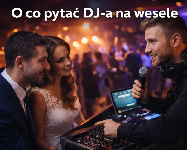 Para sprawdzić nagłośnienie przed weselem, zapytaj DJ-a o objawy złej akustyki sali.