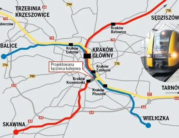 Pociąg Krzeszowice-Kraków: Przystanki przyspieszonych. Jak szybko?