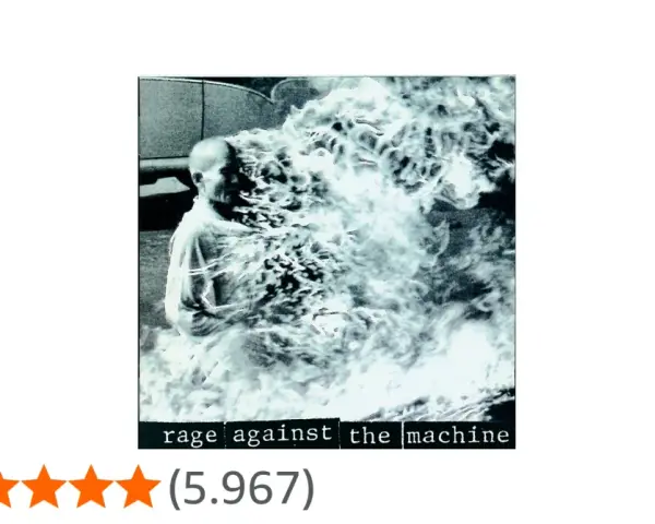 Das ikonische Cover von Rage Against the Machine zeigt einen Mann, der sich selbst anzündet.