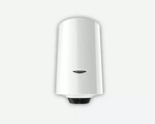 Scaldabagno elettrico Ariston bianco, ideale per chi vuole passare da scaldabagno a gas a elettrico.