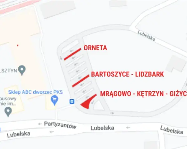 Rozkład jazdy radex Olsztyn Orneta - Sprawdź godziny odjazdów teraz