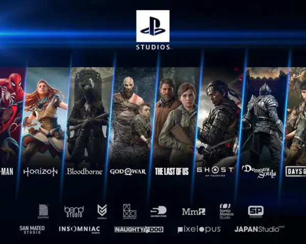 Colección de juegos exclusivos de PS5: Ratchet & Clank, Spider-Man, Horizon, Bloodborne, God of War, The Last of Us, Ghost of Tsushima, Demon's Souls, Days Gone y Dreams.
