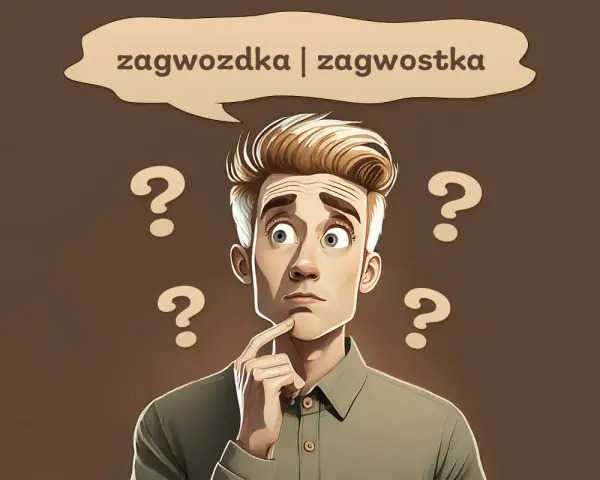 Zastanawiam się, czy to zakrystia czy zachrystia. Wokół głowy pytania, jak w zagwozdce.