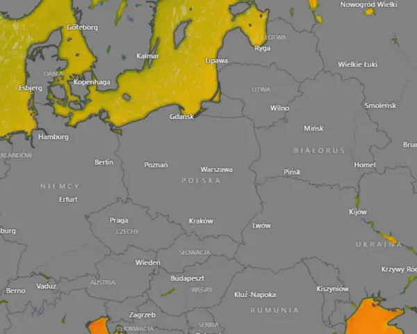 Aktualna temperatura wody w Bałtyku - ile stopni teraz?