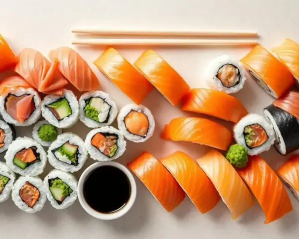 Ile kcal ma rolka sushi? Zaskakujące różnice w kaloryczności!