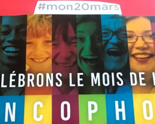 Celebrando el mes de la Francofonía con rostros diversos y sonrientes. #mon20mars