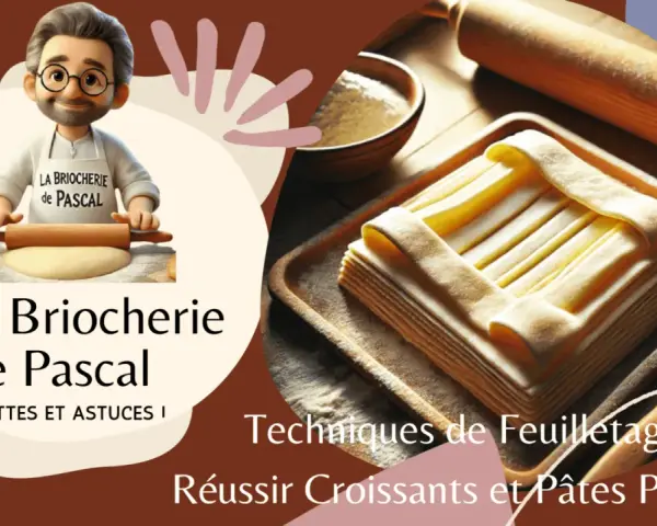 Pascal vous montre comment réussir votre recette de pâte feuilletée pour des croissants parfaits.