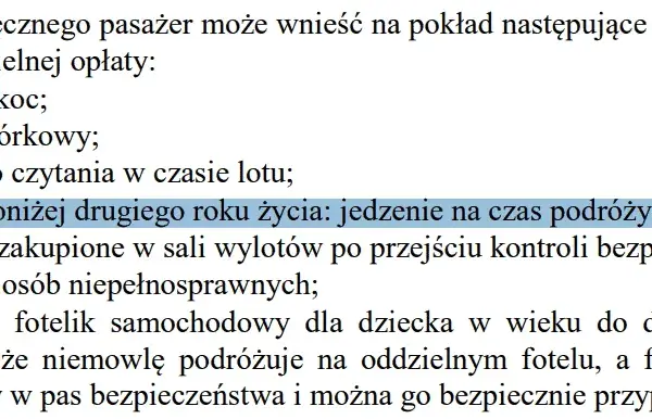 Czy w bagażu podręcznym można mieć jedzenie? Ograniczenia i zasady