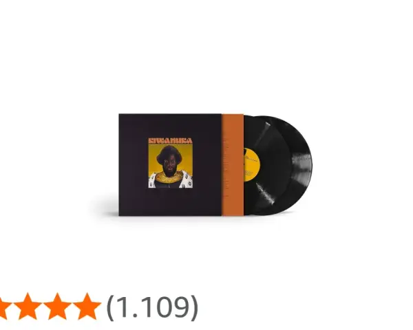 Doppelvinyl-Album "KIWANUKA" von Michael Kiwanuka mit seinem Porträt auf dem Cover.