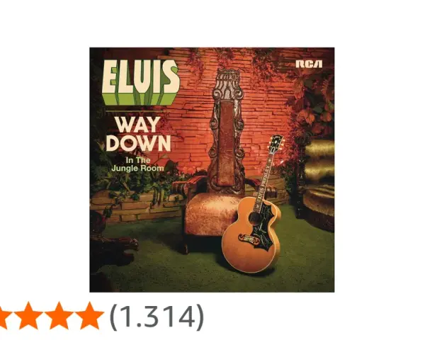 Elvis' letzte Single von ihm vor seinem Tod: "Way Down" im Dschungelzimmer.