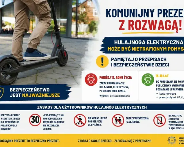 Hulajnoga elektryczna przepisy: zasady bezpieczeństwa dla dzieci i młodzieży, ograniczenia prędkości i zakazy. Pamiętaj o bezpieczeństwie!
