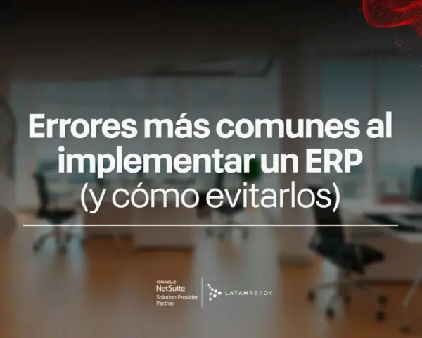 Errores comunes al implementar un software ERP y cómo evitarlos. Imagen de oficina moderna.