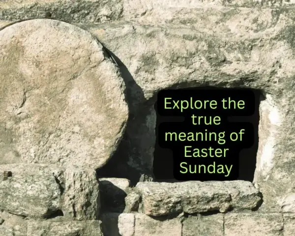 The empty tomb, a symbol of hope and new beginnings, invites us to explore the true meaning of Easter Sunday.