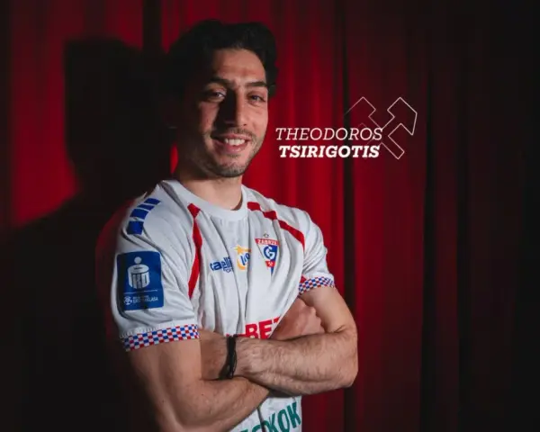 Theodoros Tsirigotis w koszulce Górnika Zabrze. Czy to zapowiedź nowych górnik zabrze plotki transferowe?