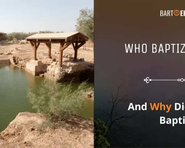 The Jordan River baptismal site, where John the Baptist, who baptized Jesus, ministered.