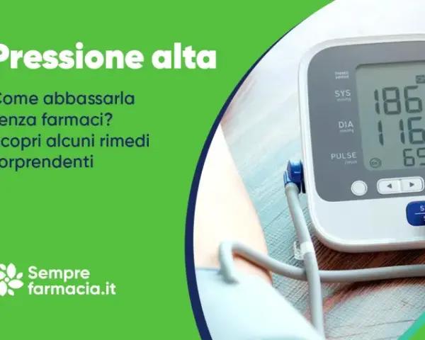 Pressione alta: scopri come abbassarla senza farmaci con rimedi sorprendenti. Un misuratore di pressione mostra valori elevati.