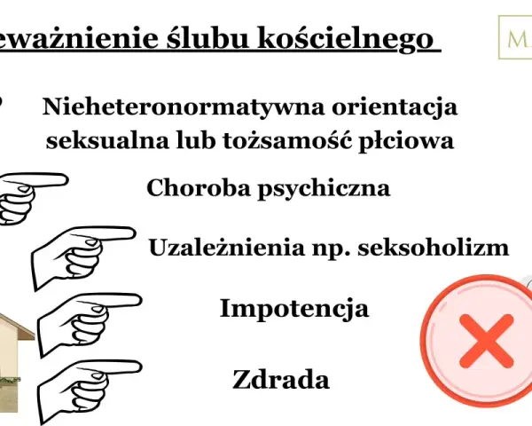 Unieważnienie ślubu kościelnego: orientacja, choroba, uzależnienia, impotencja, zdrada. Czy po rozwodzie można wziąć ślub kościelny?