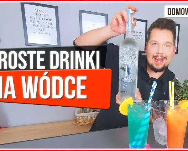 Proste drinki z wódką: przepisy na domowe koktajle łatwe i szybkie