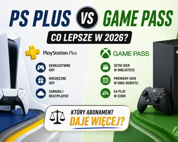 Porównanie PS Plus i Game Pass: lista gier, ekskluzywne tytuły, premiery i EA Play. Który abonament daje więcej?