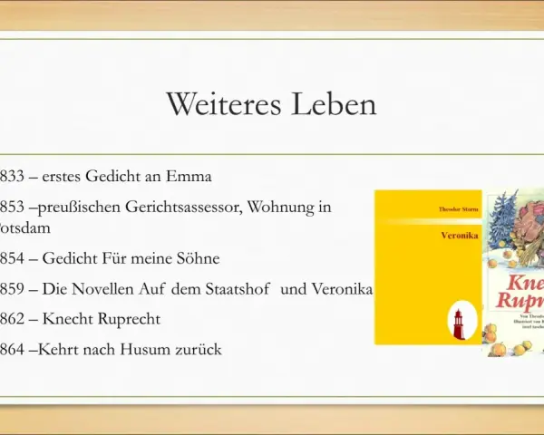 Theodor Storms berühmtestes Gedicht: Analyse & Bedeutung