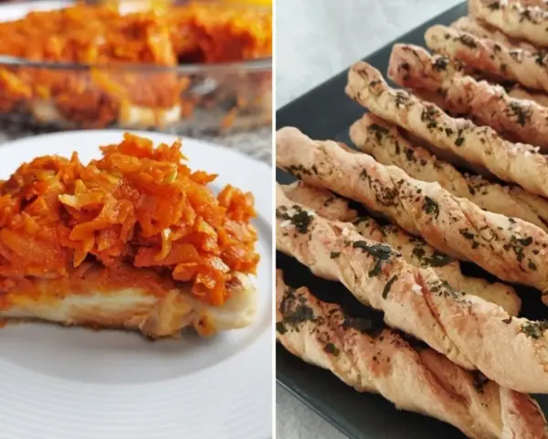 Ryba z warzywami i paluszki ziołowe – idealne menu sylwestrowe w domu.