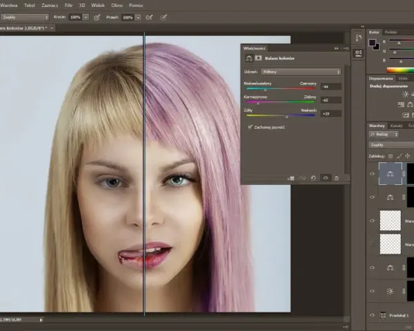 Jak zmienić kolor włosów w Photoshopie? Sekret naturalnego retuszu