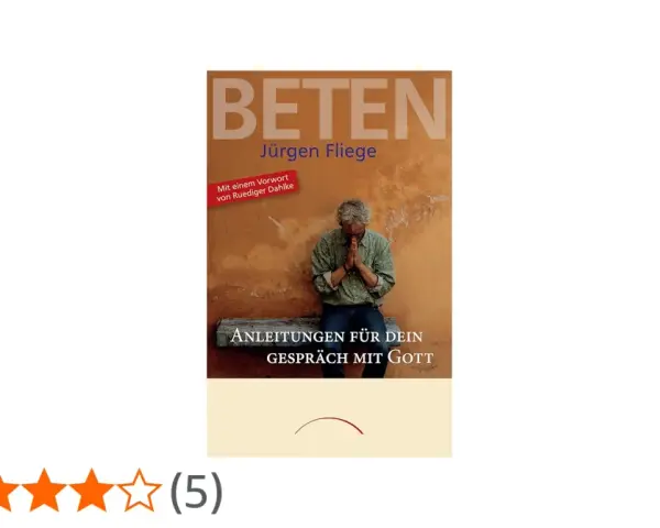 Buchcover: Mann betet. Titel: "Beten: Anleitungen für dein Gespräch mit Gott". Erfahren Sie, wie betet man richtig zu Gott.