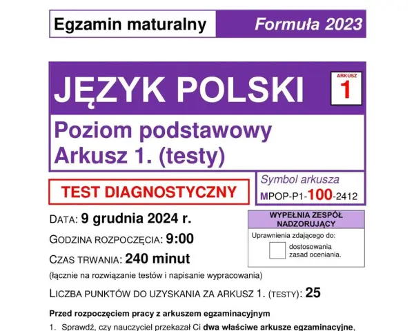 Ile trwa matura? Czas egzaminów pisemnych i ustnych 2025