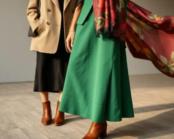 Jak stylizować zieloną spódnicę, by wyglądać modnie i elegancko