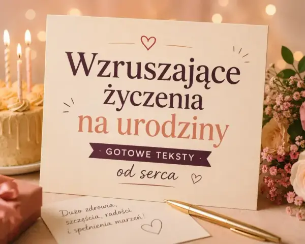 Wzruszające życzenia urodzinowe dla starszej osoby: tort, kwiaty i prezent. Gotowe teksty od serca.